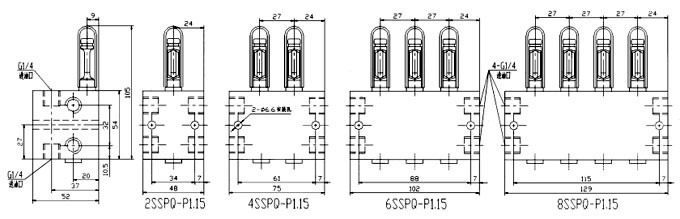 SSPQ-P1.15(VSN-KR)系列双线分配器