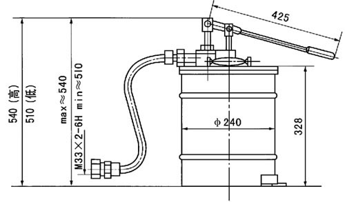 SJB-D60 型手动加油泵(0.63MPa)