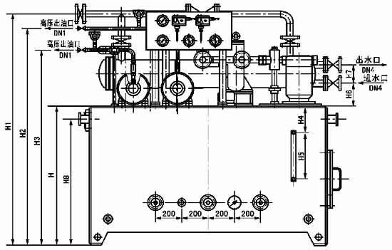GDR型双高压系列高(低)压稀油站